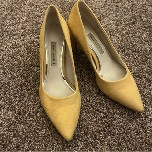 Zara Yellow Heels